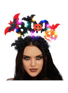 Light Up Halloween Headband Black Led Bats Hair Band Pumpkin Headpiece For Halloween Cosplay Costume Hair Accessories For Women - pzsku/ZFF266CCE90D38532FCDFZ/45/_/1734182822/f89bf96a-f99d-4b04-b22e-26eb0e34caa5