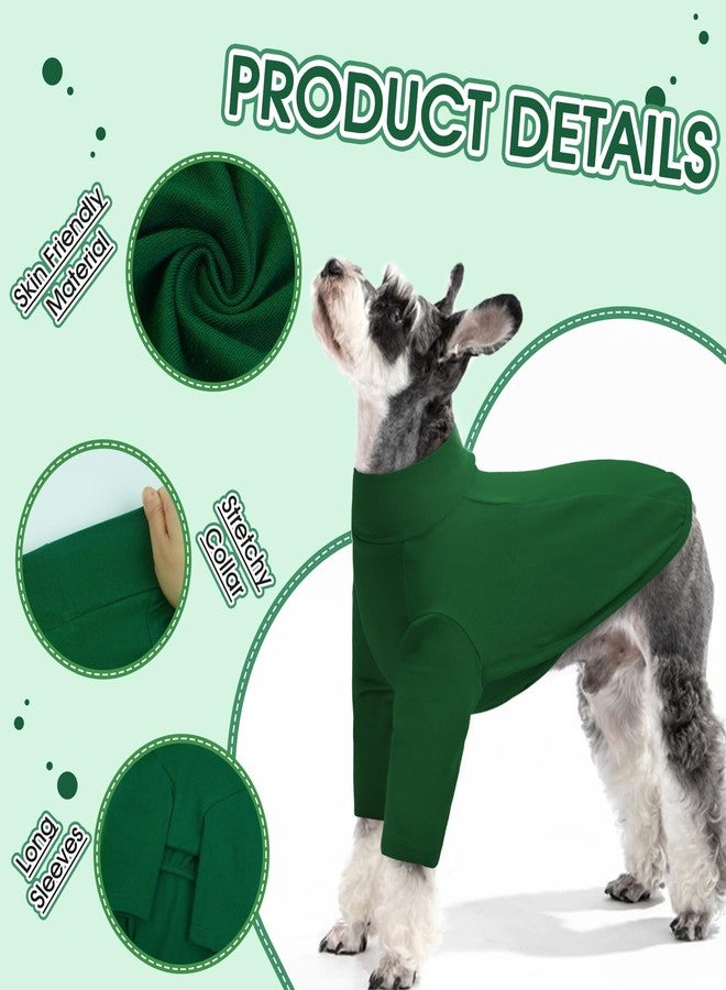 ROZKITCH Dog Sweatshirt for Large Dogs, Soft Dog Hoodie, Comfortable Dog Pajamas for Extra Large and Large Breeds Dogs Green 4XL - Image 4