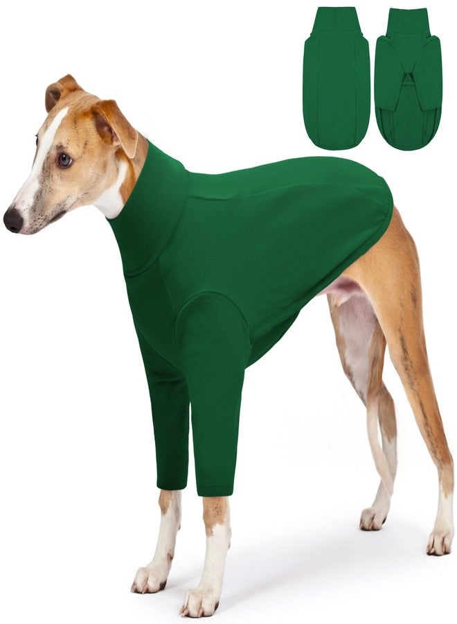 ROZKITCH Dog Sweatshirt for Large Dogs, Soft Dog Hoodie, Comfortable Dog Pajamas for Extra Large and Large Breeds Dogs Green 4XL - Image 1