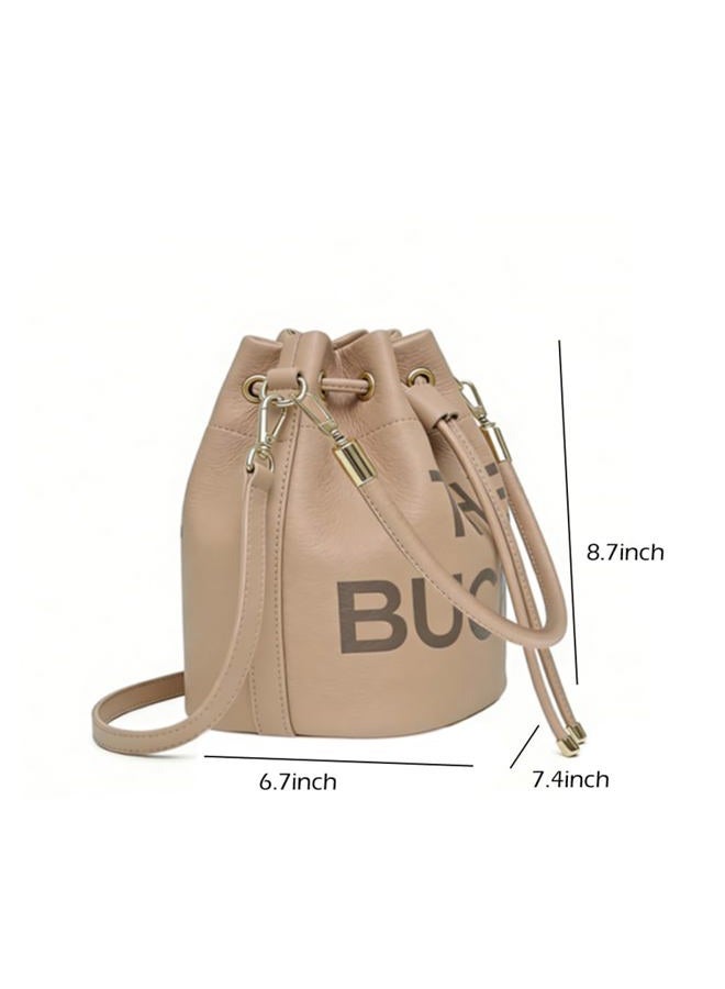 saursmehat The Bucket Bags and Purses For Women Small Drawstring Handbags Hobo Purse, Black 1 - Image 2