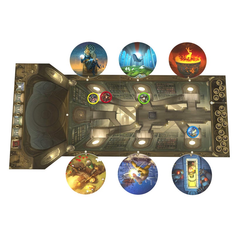 Libellud Obscurio Board Game - Navigate The Sorcerer's Library in This Intriguing Game! Cooperative Game for Kids and Adults, Ages 10+, 2-8 Players, 45 Minute Playtime, Made by Libellud - Image 4