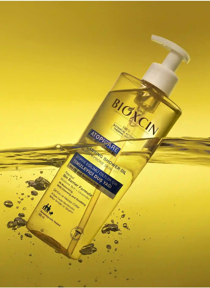 BIOXCIN - ATOPICARE CLEANSING SHOWER OIL 500ML - Image 1