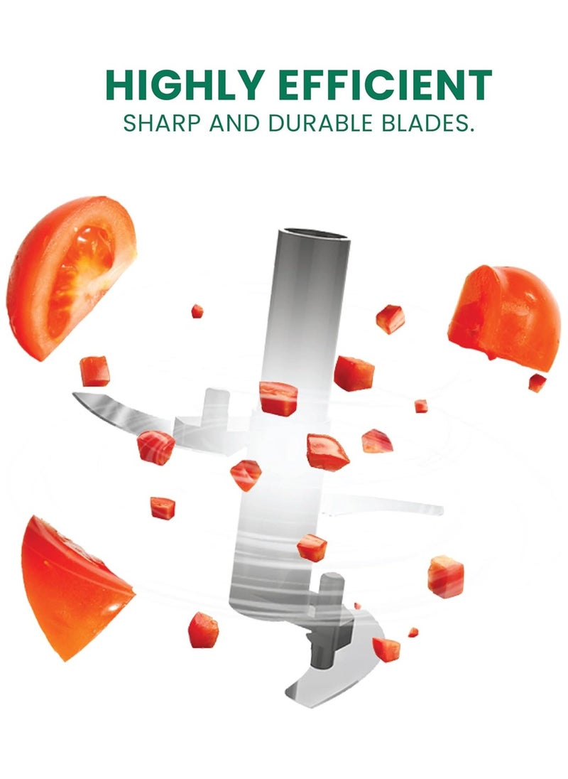 Denx Easy To Use Manual Vegetable Slicer With A 500Ml Bowl  - Image 3