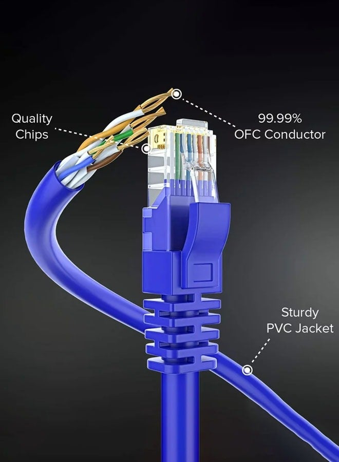 Taimi Ethernet Cable 3 meter 100% Pure Copper Cable LAN Cable Internet Cable, Patch Cable and Network Cable  - Image 3