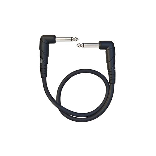 Planet Waves كابل جيتار د'أداريو - كابل باتش - كابل لوحة الدواسات - مصبوب - 1/4 بوصة ذكر إلى 1/4 بوصة ذكر - 3 أقدام/0.91 متر - نهايات بزاوية 90 درجة - عبوة واحدة - Image 5
