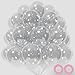 KAWKALSH Clear Balloon 12 Inch 110pcs Latex Party Balloons Helium Bright Color for Birthday Baby Shower Wedding Party Supplies Arch Garland Decoration - Image 2