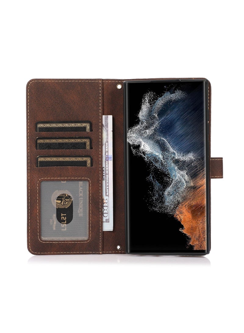 Suteni Flip Cover Protective Case for Samsung Mobile Phone - Image 3