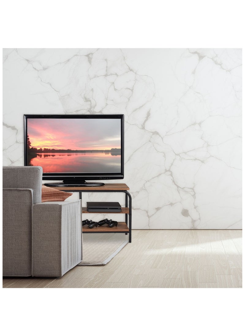 HXDream TV stand, TV cabinet with storage shelf, very suitable for living room, small bedroom  - Image 3