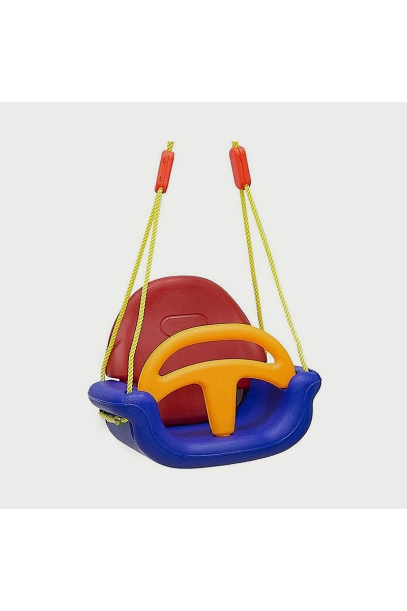 REXA Safety Swing for Toddlers - Red, Blue, Yellow - Image 1