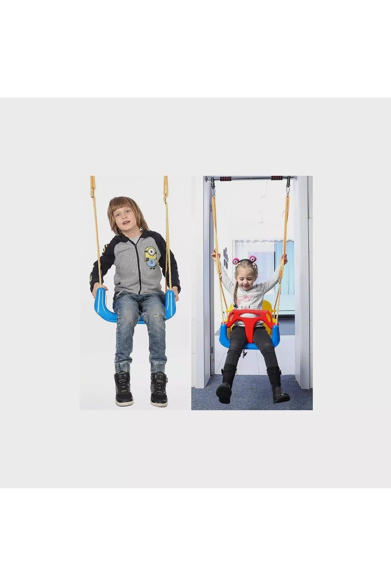 REXA Safety Swing for Toddlers - Red, Blue, Yellow - Image 5