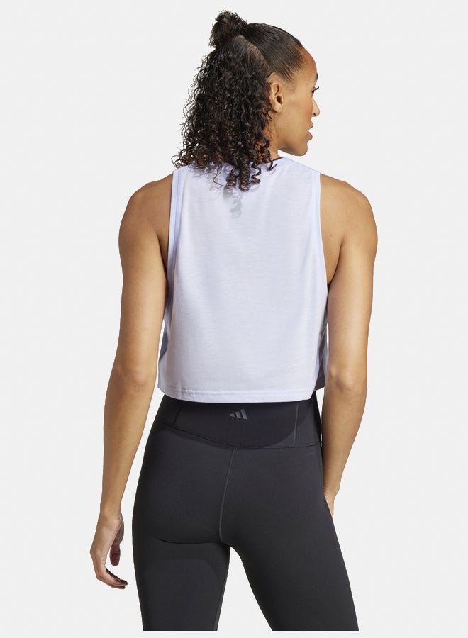 Adidas workout essentials boxy women's tank top - Image 4