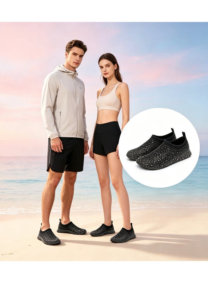 Sellcy Quick-Dry Water Shoes for Women & Men, Non-Slip Aqua Socks for Beach, Swimming, Yoga, and Pool Activities - Image 1