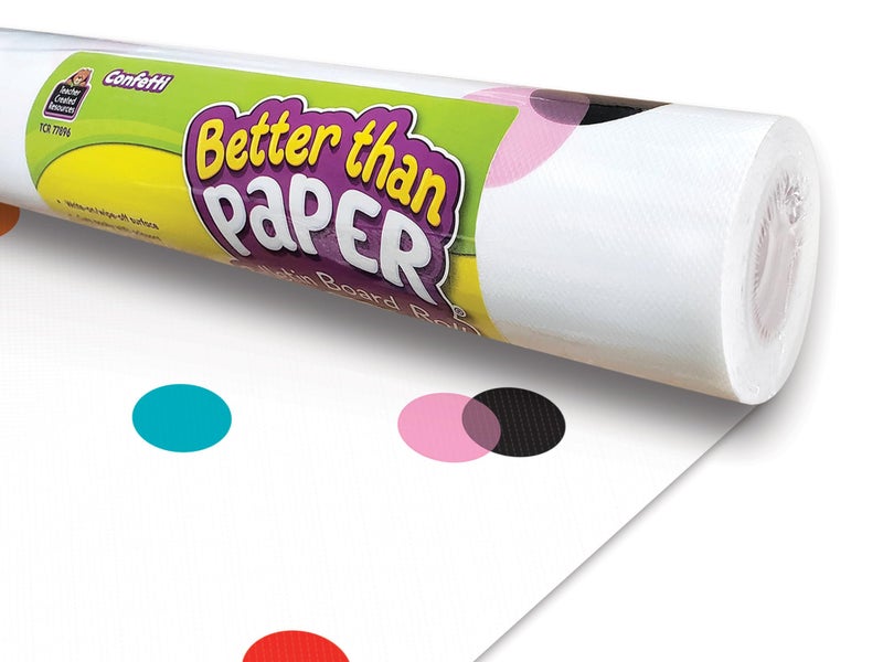 Teacher Created Resources Confetti Better Than Paper Bulletin Board Roll - Image 1