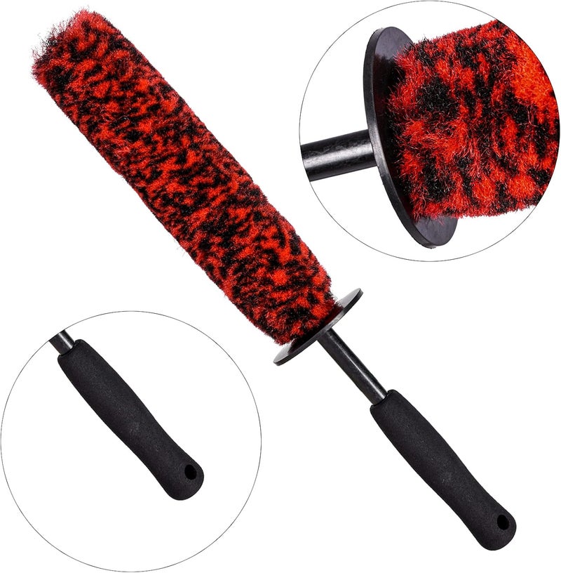 bzczh 3 Pcs Soft Tire Brushes for Cleaning Tires Kit - Image 4