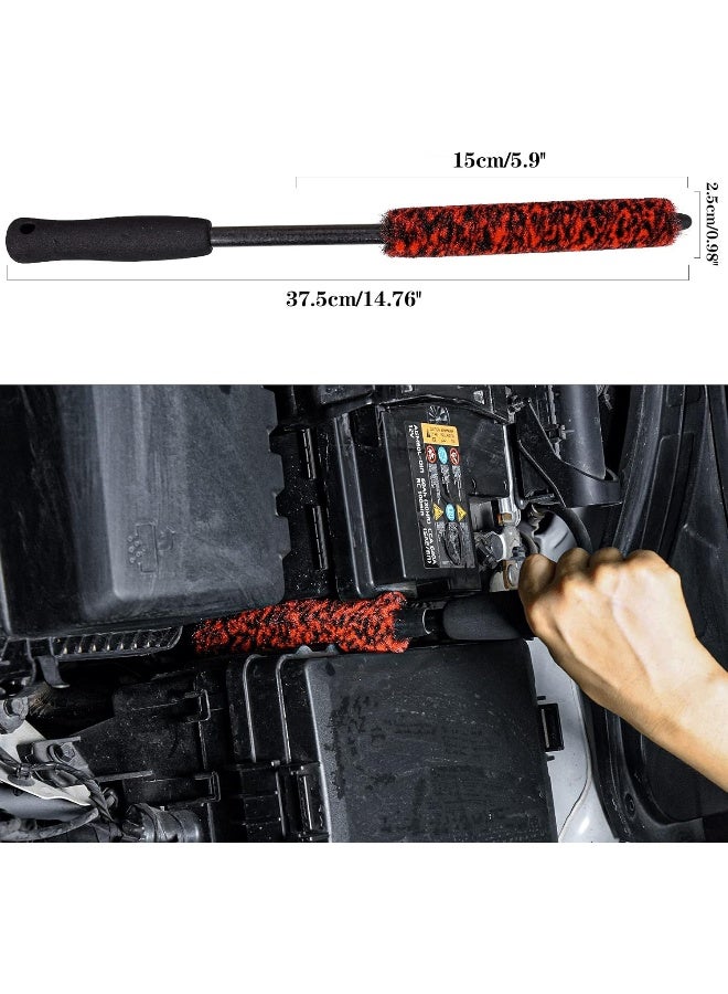 bzczh 3 Pcs Soft Tire Brushes for Cleaning Tires Kit - Image 3