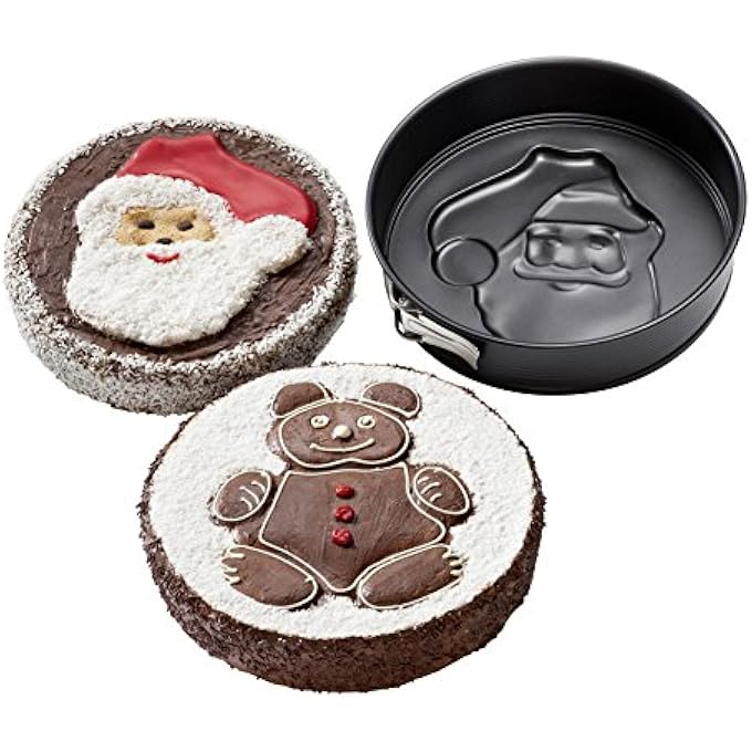 Zenker SpringformSet Special Creative Santa Claus  Bear 26X65 Cm In Black Stainless Steel 26 X 26 X 65 Cm - Image 3