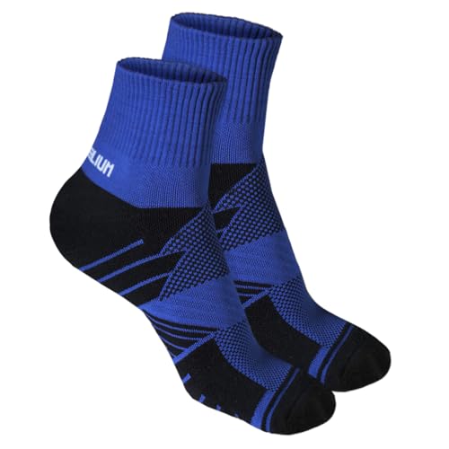 HEELIUM Bamboo Athletic Socks for Men & Women | 3X Tougher & Durable, Ultra Soft & Blister Resistant | Perfect for Gym, Sports & Long Distance Running - Image 1