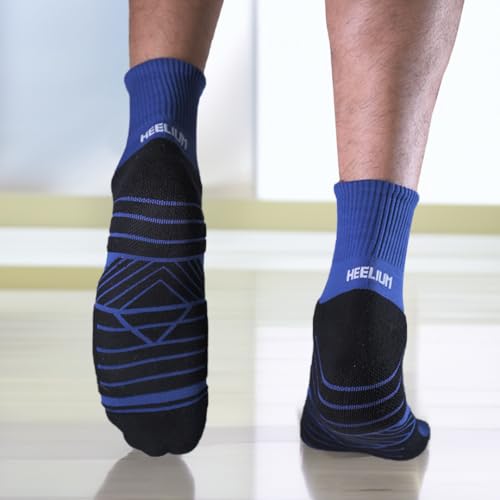 HEELIUM Bamboo Athletic Socks for Men & Women | 3X Tougher & Durable, Ultra Soft & Blister Resistant | Perfect for Gym, Sports & Long Distance Running - Image 5
