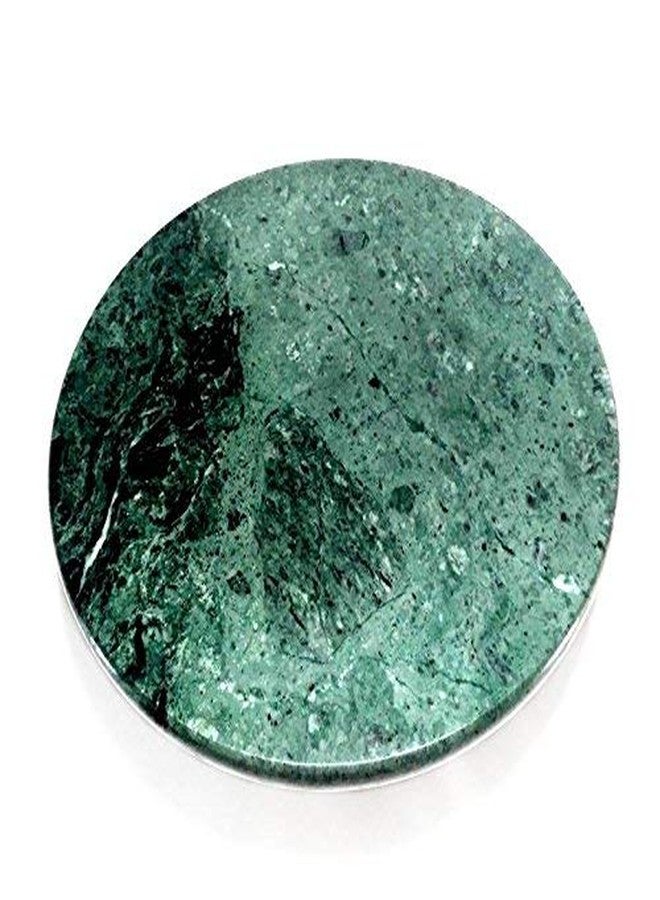 SK Craft Marble Chakla, Marble Roti Maker, Green Color, 9 Inches (22.6 cm) - Image 1