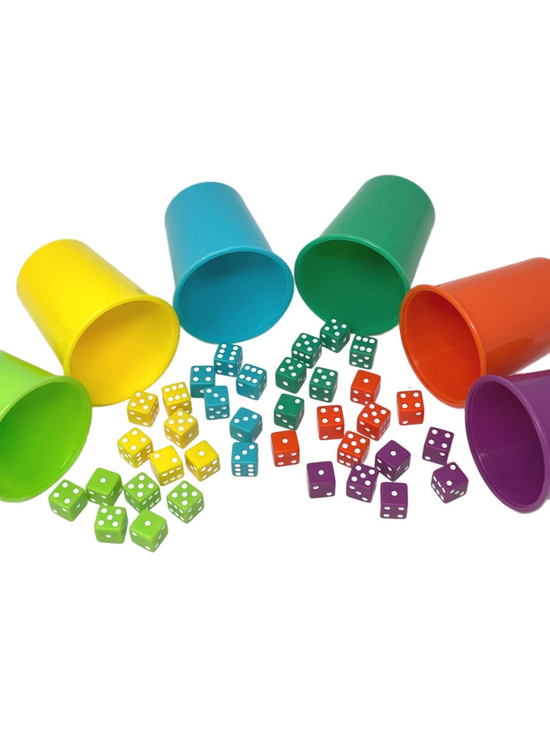 Regal Games - Farkle Fiesta Classic Dice Game w/ 6 Colored Dice Sets, 6 Convenient Dice Cups for Easy Shaking, & 20 Score Sheets - Fun Family Game for Travel, Camp - Ideal for 2-4 Players (Ages 8+) - Image 5
