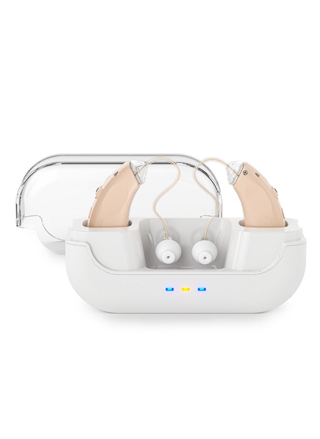 Chixing - Rechargeable Hearing Aids for Seniors with Noise Reduction Digital Hearing Amplifiers for Hearing Loss with Charging Box - Image 1