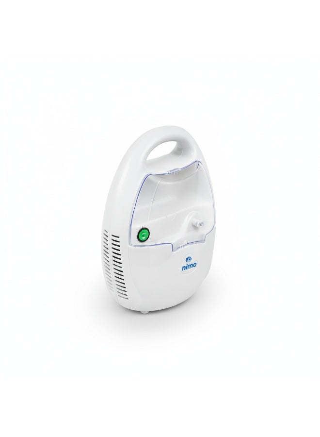 Nimo The Nemo Respiratory Care steam inhaler works at high pressure and delivers fine steam that reaches deep into the chest to treat coughs and asthma at home in complete comfort. - Image 1