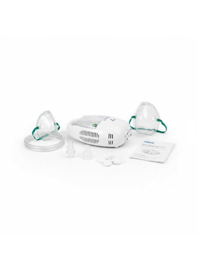 Nimo The Nemo Respiratory Care steam inhaler works at high pressure and delivers fine steam that reaches deep into the chest to treat coughs and asthma at home in complete comfort. - Image 2
