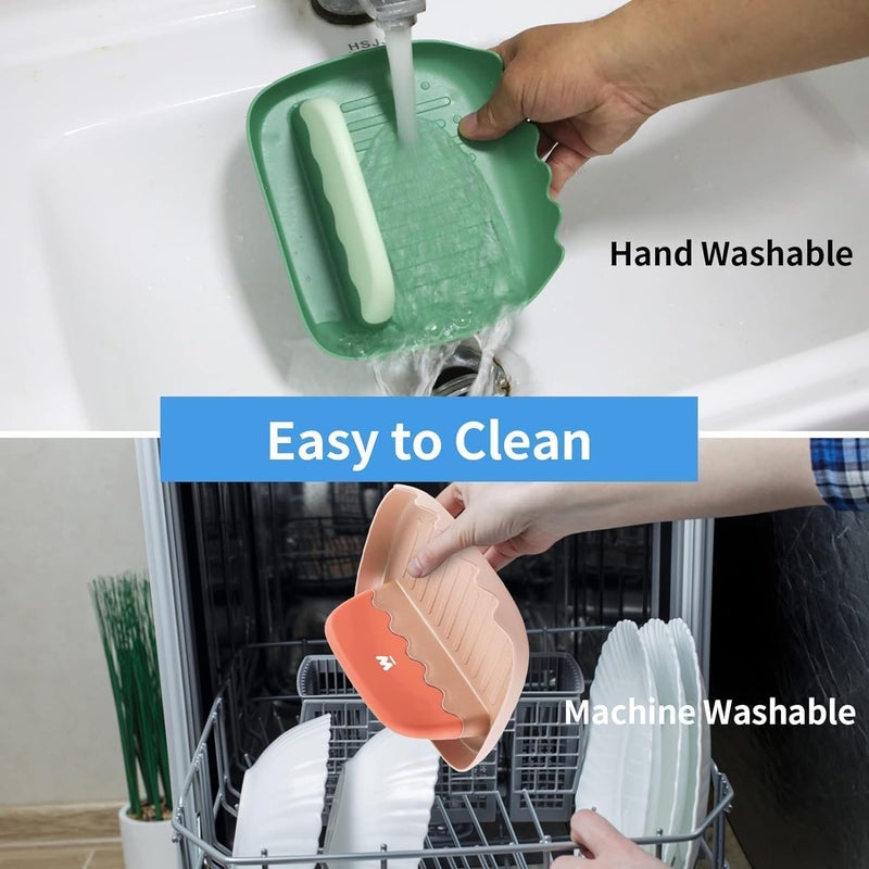 ChicAbode 2 Pack Spoon Holders, Neat and Drip-Proof Spoon Holder, Kitchen Gadget Holder, Cooking Accessories for Countertop Stovetop, Heat-Resistant Utensil Holder for Spoons, Pot Lids, Spatulas, Cutlery, Forks - Image 5
