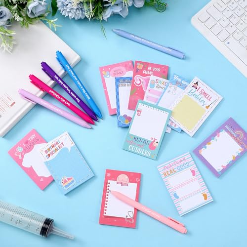 Resholder 24 Pcs Labor and Delivery Nurse Gifts, Obstetric Sticky Notes and Funny Pens Kit, Nurse Appreciation Gifts Bulk for L&d Nursing Doctor Thank You Office Hospital Supplies - Image 4