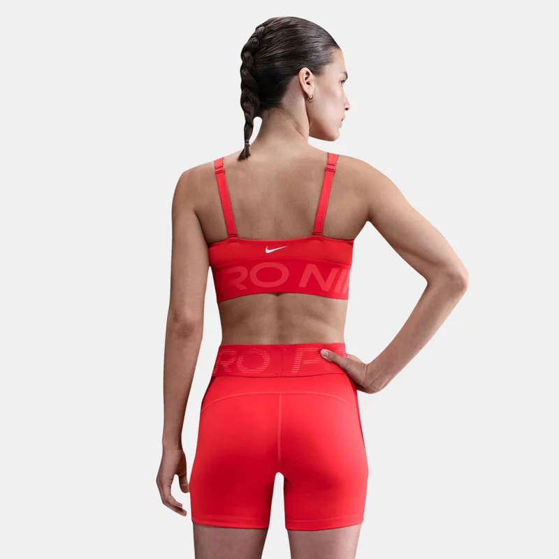 Nike Women's Pro Indy Plunge Medium-Support Sports Bra