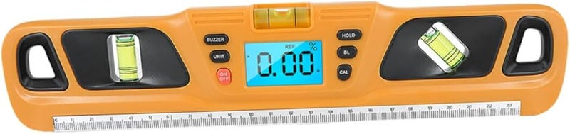 مسطرة مستوى الصوت المضاءة خلفياً أداة القياس الأفقية تصميم مضاد للسقوط - Image 1