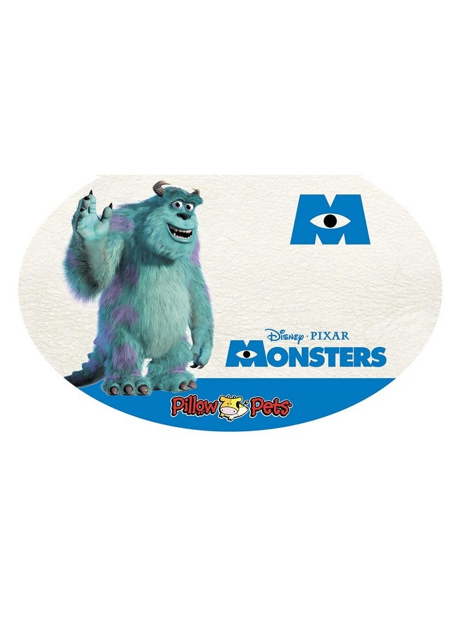 Pillow Pets Monsters Inc 16" Sulley Stuffed Animal, Disney Monsters University Plush Toy, Blue - Image 5