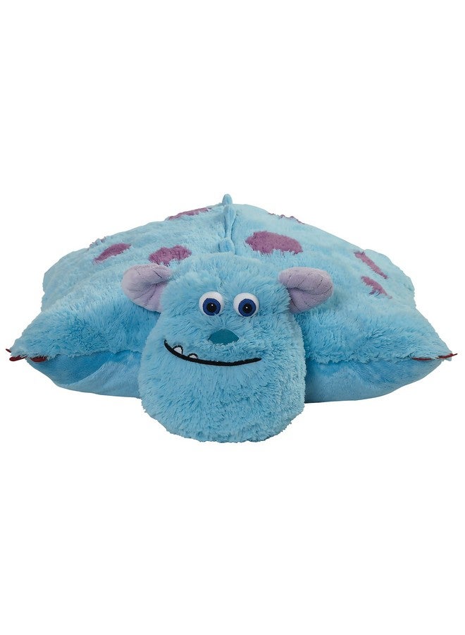 Pillow Pets Monsters Inc 16" Sulley Stuffed Animal, Disney Monsters University Plush Toy, Blue - Image 2