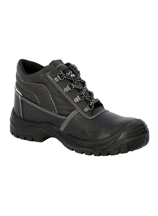 Vaultex PRI Steel Toe Safety Shoes, Black, 38 - Image 1