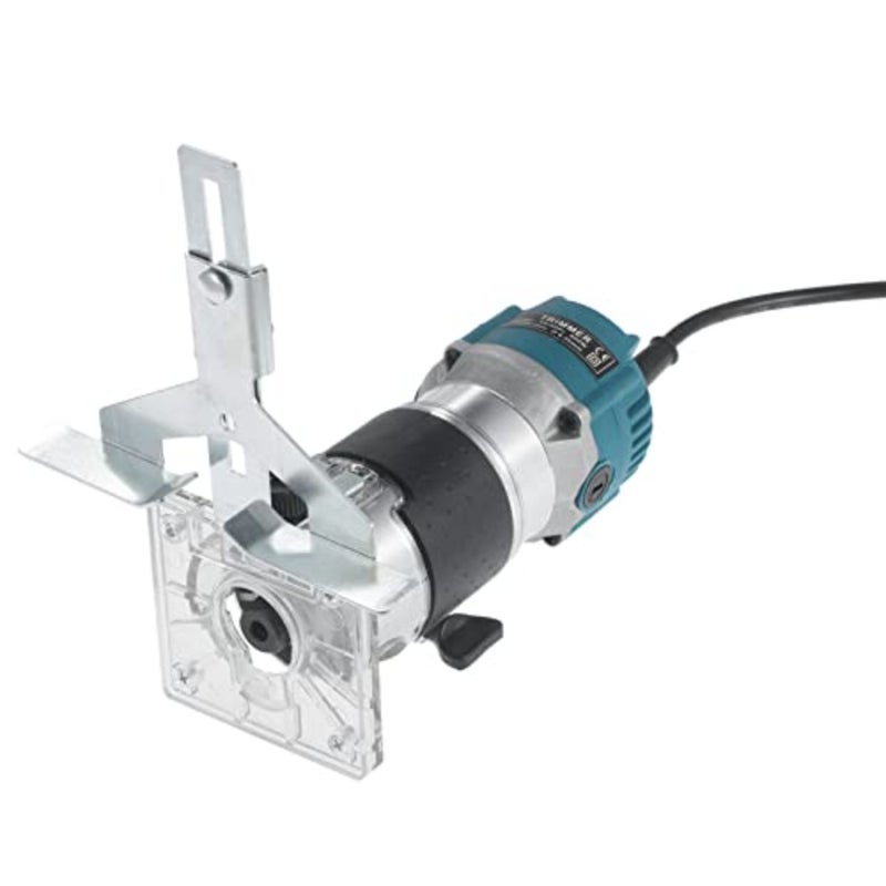 Electric router, 800W Compact Wood Router Tool Set 220V Electric Trimmer Wood Router with 15pcs Router Bits, EU Plug - Image 5