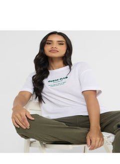 GUESS Crew Neck Logo T-Shirt  - Image 1