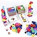 QianShouYan Wooden Block Game 120Pcs FastPaced Stacking Building Block Game Challenging Block Stacking Games 1 to 6 Players Party Games for Ages 4 - Image 2