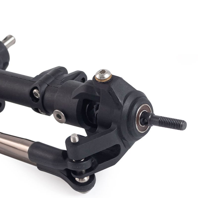 AMK Rc Crawler 1/10 Nylon AR44 Straight Front and Rear axles with Metal Front Reverse Bevel Gear for 1/10 RC Tracked SCX10 II 90046 47 R-G-T 86100 - Image 5