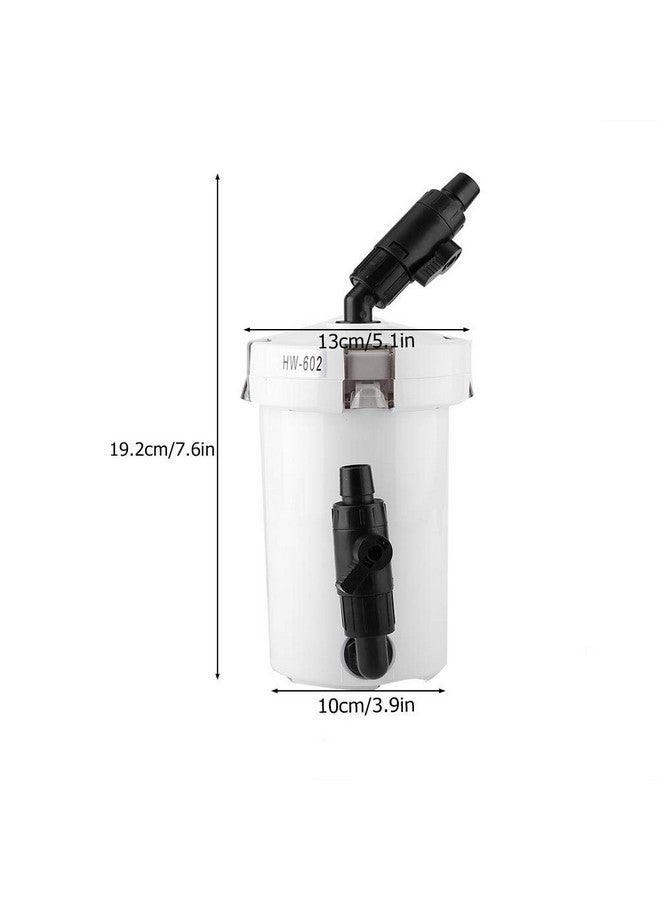 فديت فلتر حوض سمك خارجي مع طاولة مضخة وفلاتر صامتة دلو Hw-602 Hw-603 Hw-602B Hw-603B(602) - Image 3