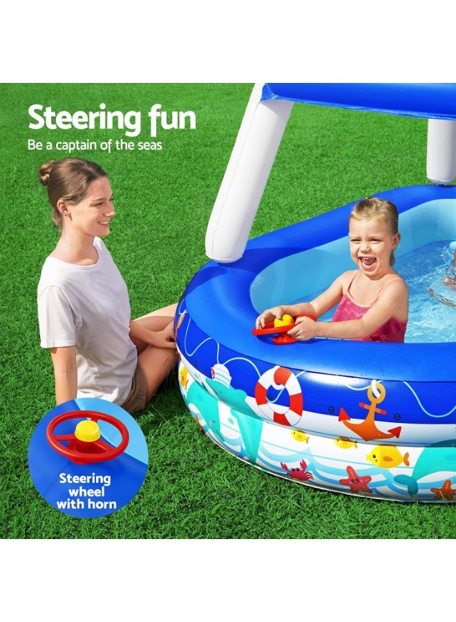 بست واي مسبح عائلي سي كابتن 213x155x132 سم - Image 4