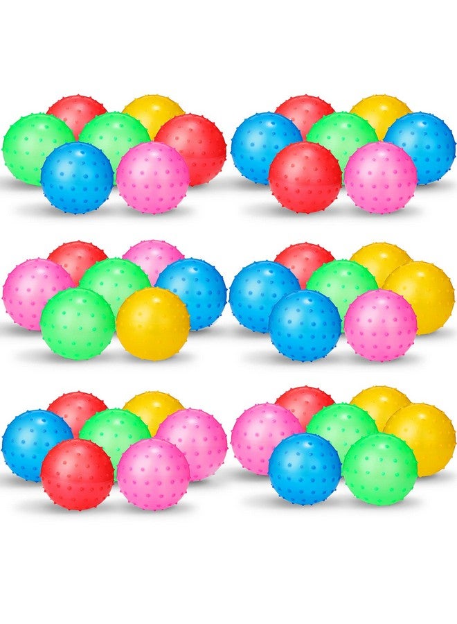 جيريفي 36 قطعة من كرات نوبي الكرات النطاطة الشائكة، كرات نطاطة كبيرة، كرات حسية قابلة للنفخ، تدليك ناعم، كرات بلاستيكية للإجهاد من أجل حفلات المدرسة، اللعب في الهواء الطلق في الأماكن المغلقة - Image 1