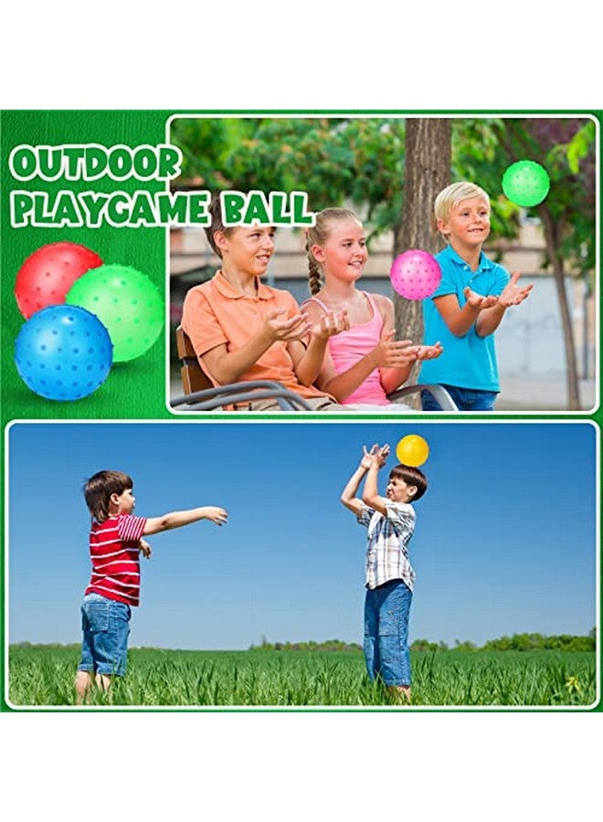 جيريفي 36 قطعة من كرات نوبي الكرات النطاطة الشائكة، كرات نطاطة كبيرة، كرات حسية قابلة للنفخ، تدليك ناعم، كرات بلاستيكية للإجهاد من أجل حفلات المدرسة، اللعب في الهواء الطلق في الأماكن المغلقة - Image 3