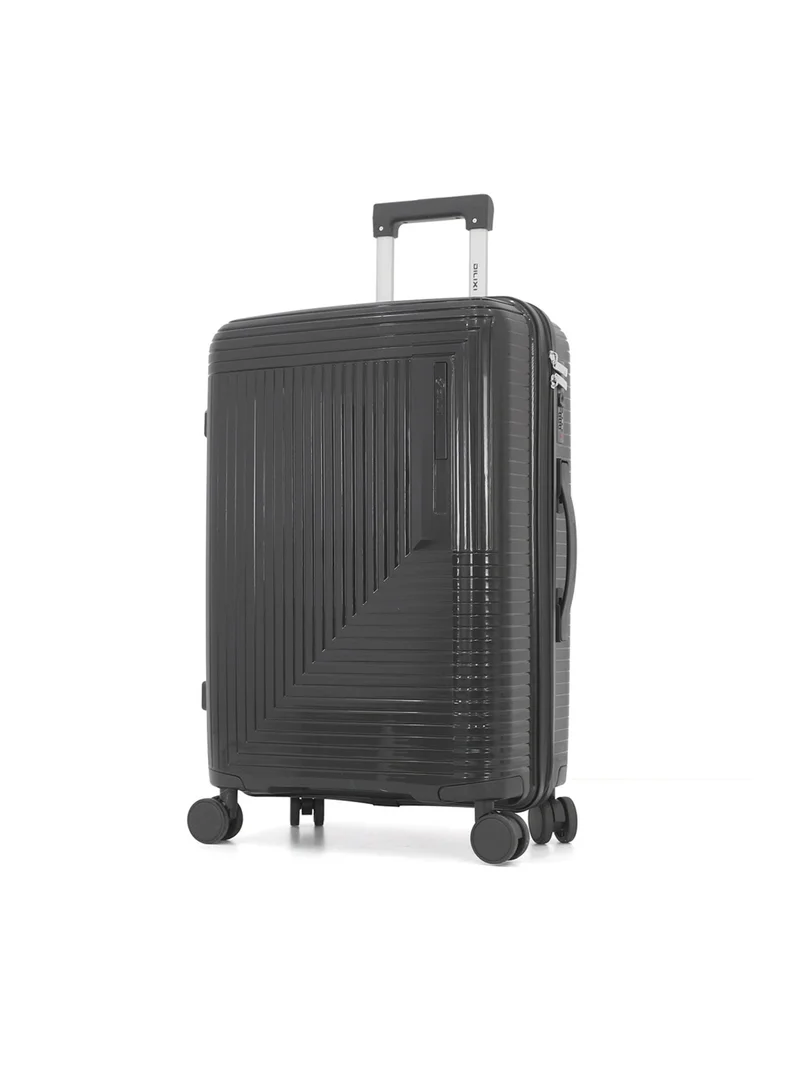 ديليكسي Unbreakable Hardshell PP Luggage Trolley Bag 5 Pieces Set With Double Spinner Wheels (BC-12",S-20",M-24",L-28",XL-32")