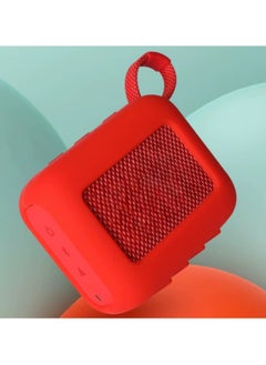 Generic For JBL Go 4 Waterproof Bluetooth Speaker Silicone Cover Case, Portable Silicone Travel Case with Carabiner, Protective Skin Case（Black)  - Image 4