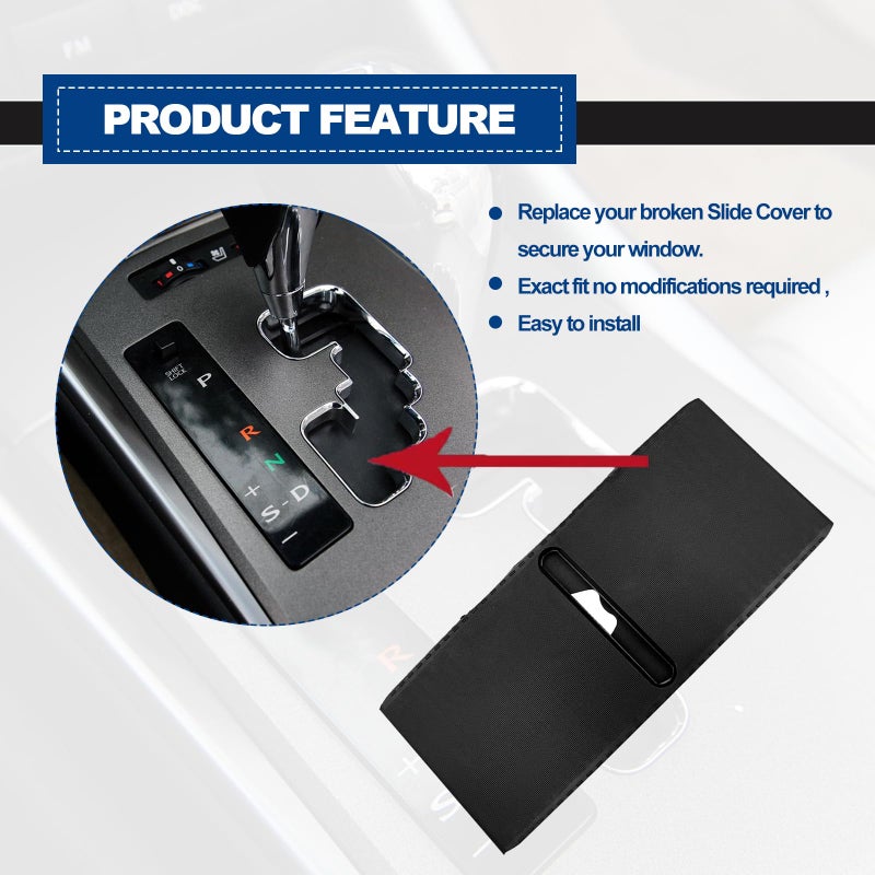 Vrasly 35975-53020 Shift Slider Center Console Slide Cover Compatible with IS250 IS350 2005-2013 Replace Gear Shift Position Slide Cover - Image 4