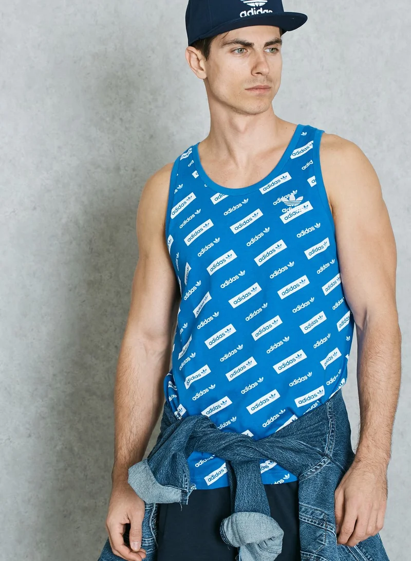 adidas Originals Trefoil Vest for Men Best Price Bahrain