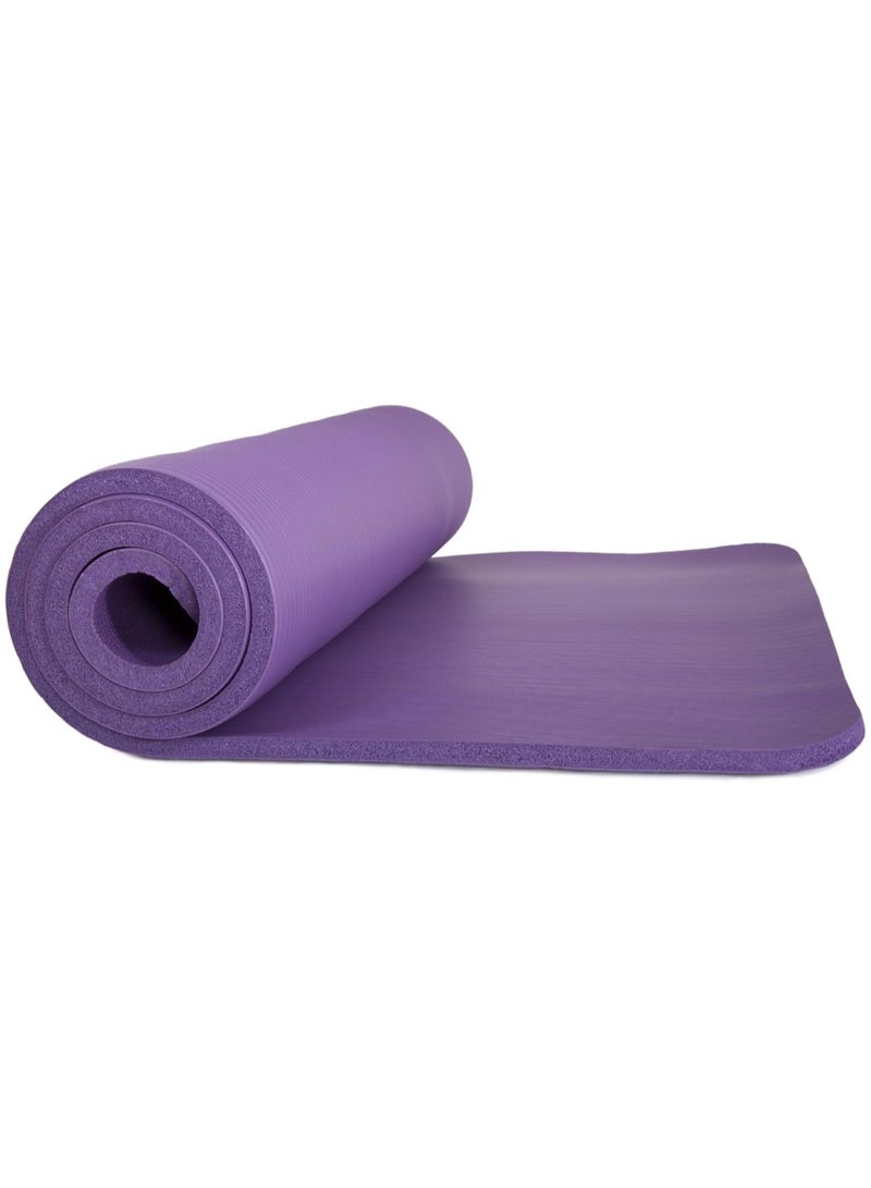 Extra Thick NBR Yoga Mat for Comfort & Support Assorted 183x61x1cm - Image 3