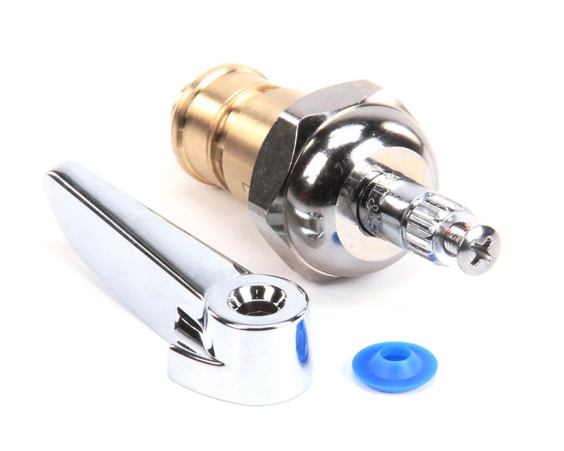 T&S Brass 012447-25 Ceramic Cartridge with Check Valve and Lever Handle, Cold, Left Hand - Image 1