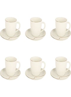 Evdema Evma 6-Piece Coffee Cup Set MTFK.0115 