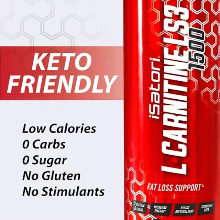 iSatori L-Carnitine LS3 1500, Triple-Blend Liquid L Carnitine Supplement, with Acetyl & Tartrate, Stimulant Free Energy, Low Calories, Sugar or Gluten, Keto-Friendly, Grape Flavor (32 Servings) - Image 5